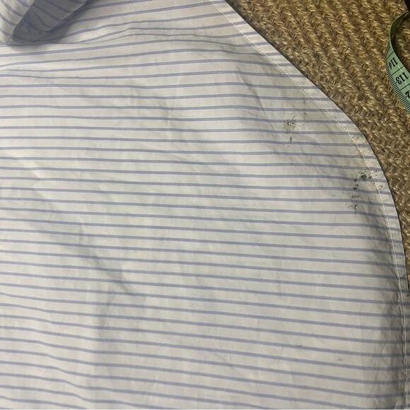 Cisco Classic Blue women’s striped Shirt size XS - Picture 3 of 13
